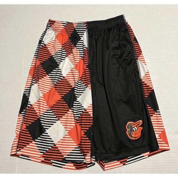 Mens Baltimore Orioles Loudmouth Gym Shorts Black Orange Medium NWOT with Defect - Picture 2 of 14